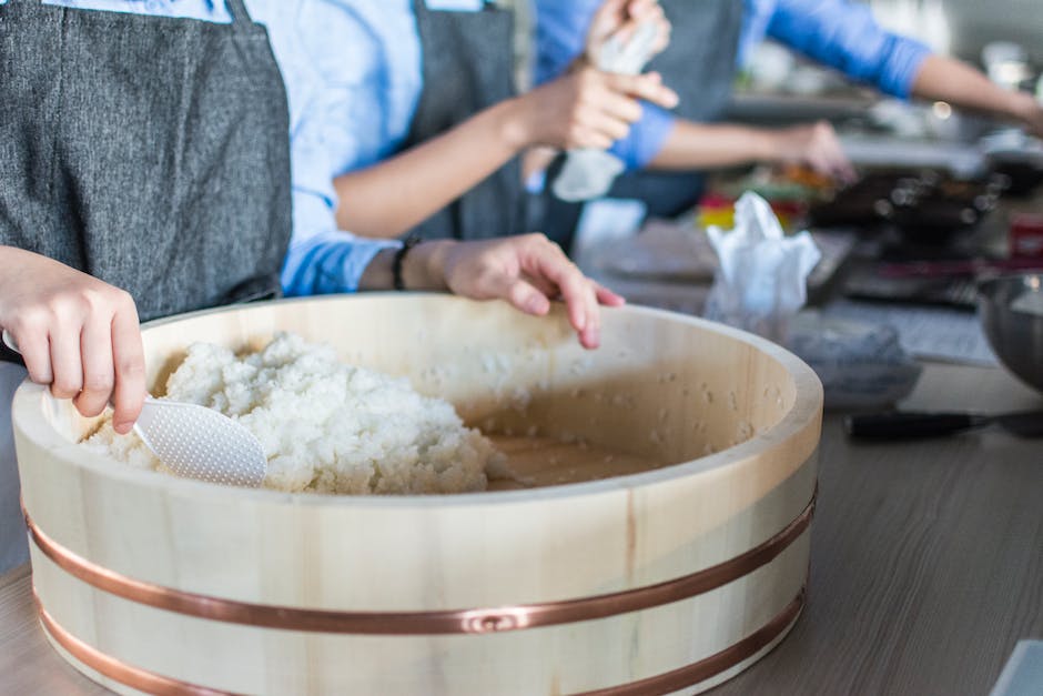 Anleitung zum Kochen von Risotto Reis